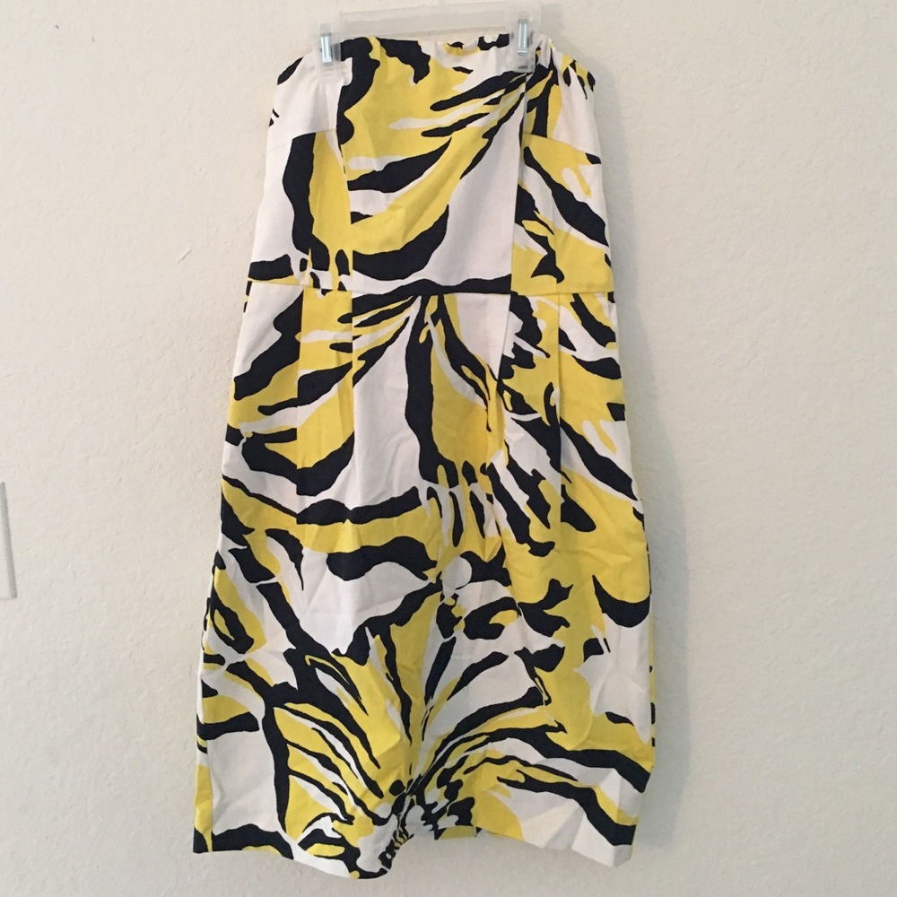 Express strapless dress